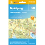 50 Nyköping Sverigeserien 1:50 000
